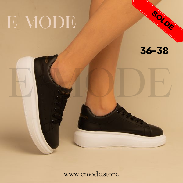 Baskets Noir - Ref-0526
