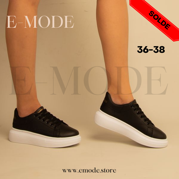 Baskets Noir - Ref-0526