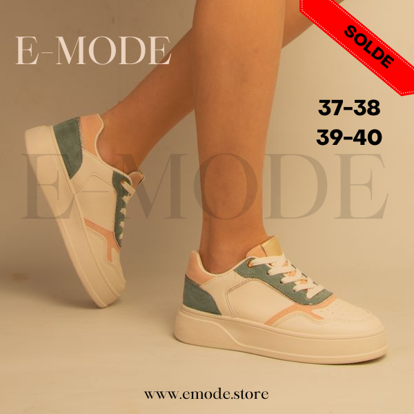 Baskets Multi-couleurs - Ref-0528