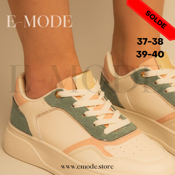 Baskets Multi-couleurs - Ref-0528