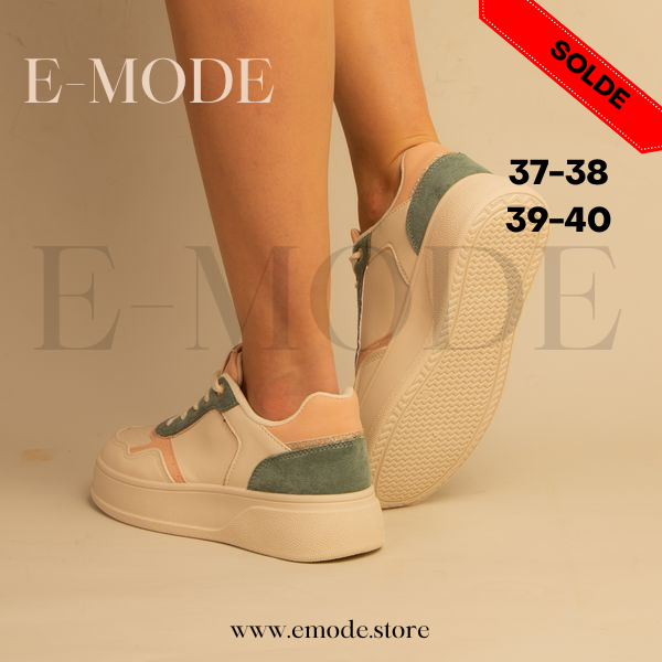 Baskets Multi-couleurs - Ref-0528