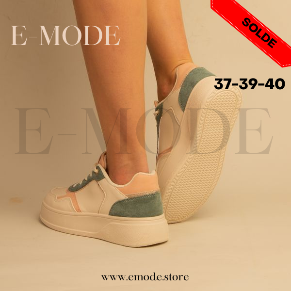 Baskets Multi-couleurs - Ref-0528
