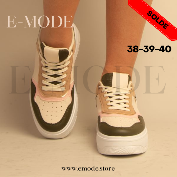 Baskets Multi Couleurs Ref-0537
