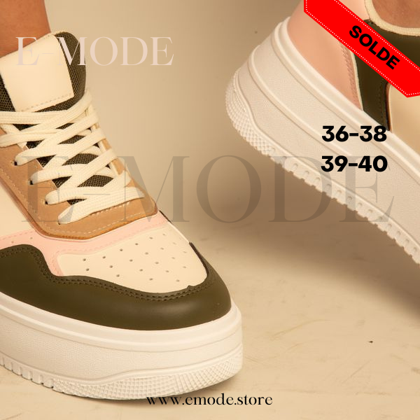 Baskets Multi Couleurs Ref-0537