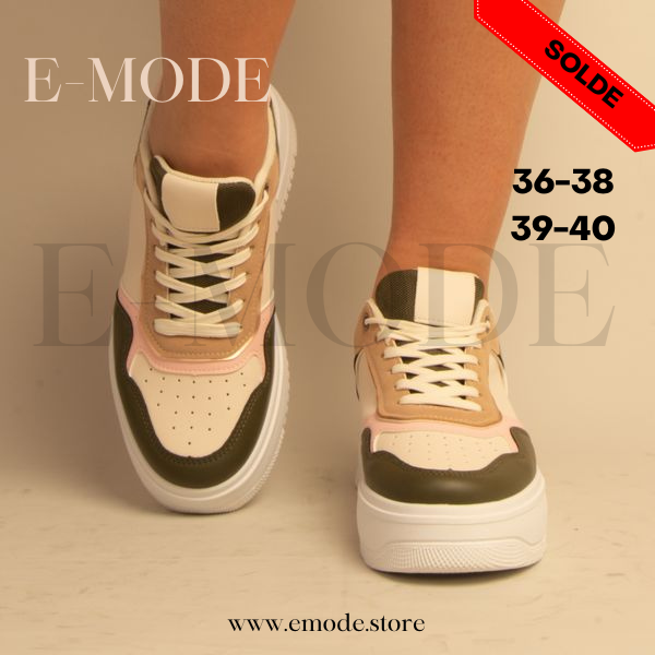 Baskets Multi Couleurs Ref-0537