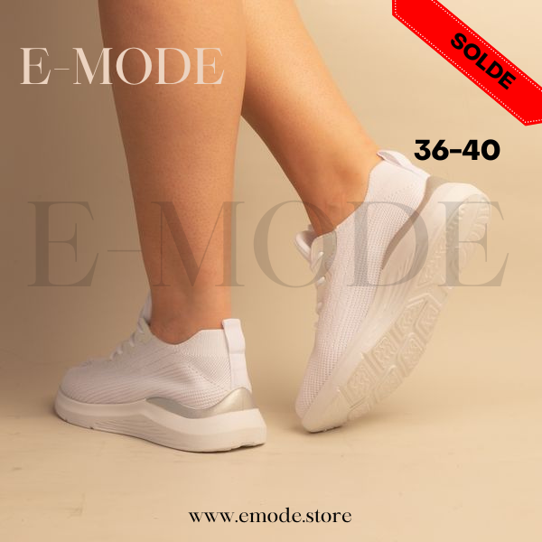 Baskets Blanches - Ref-0548