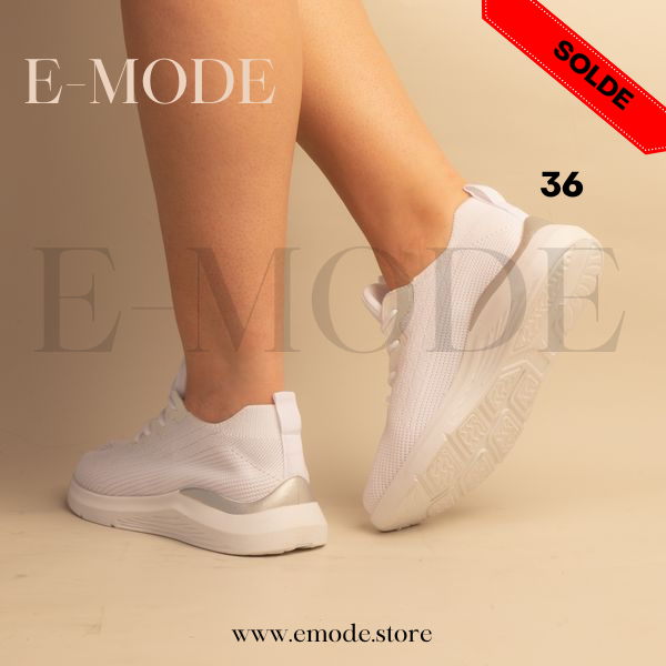 Baskets Blanches - Ref-0548