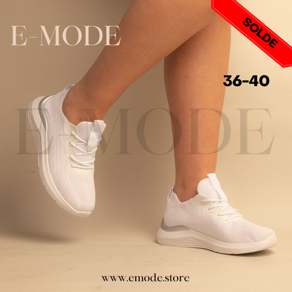 Baskets Blanches - Ref-0548