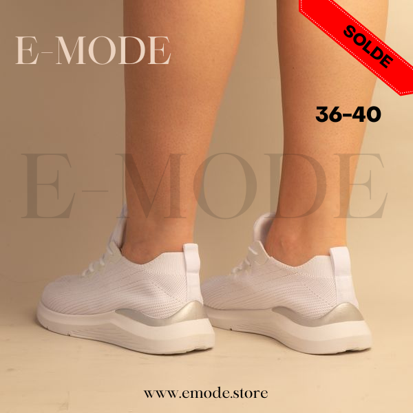 Baskets Blanches - Ref-0548