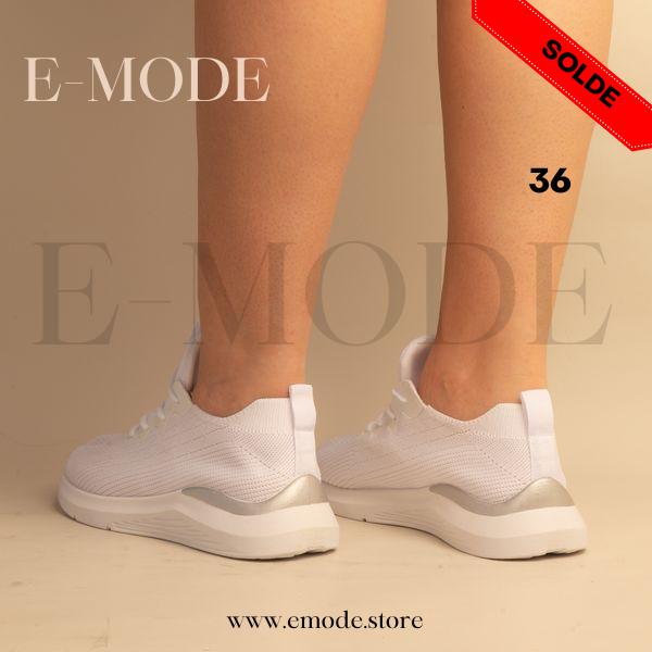 Baskets Blanches - Ref-0548