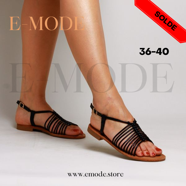 Sandale Noir / REF-0748