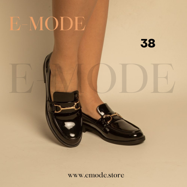 Mocassins - Noir - REF-0828