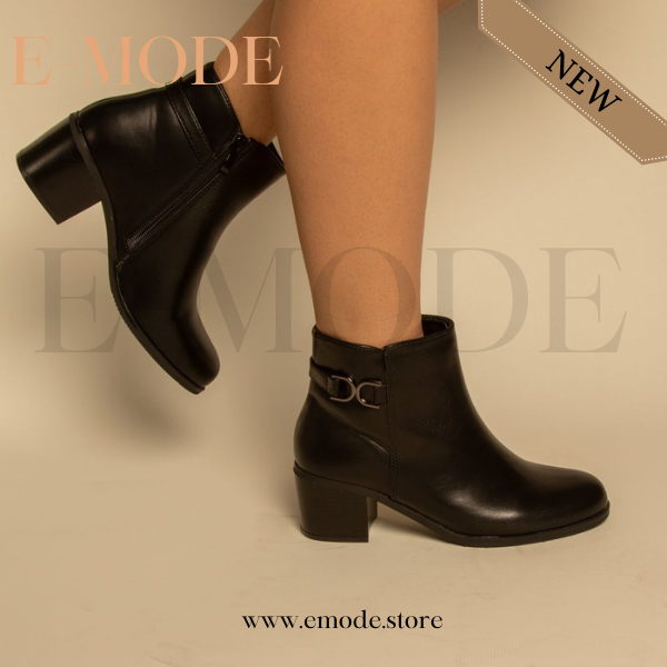Bottines - Noir - REF-0830