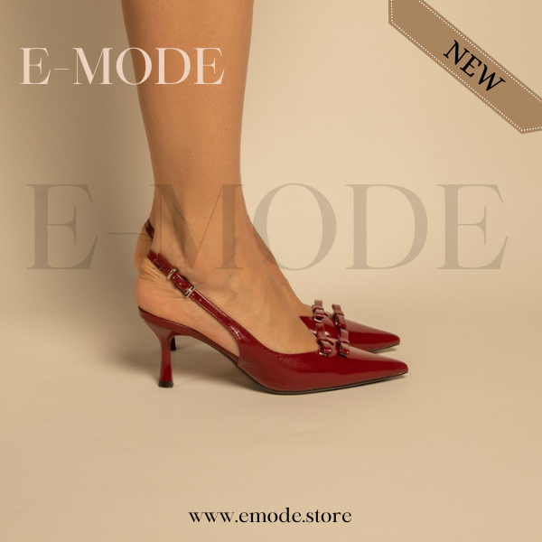 Escarpins slingback Rouge REF / 0870