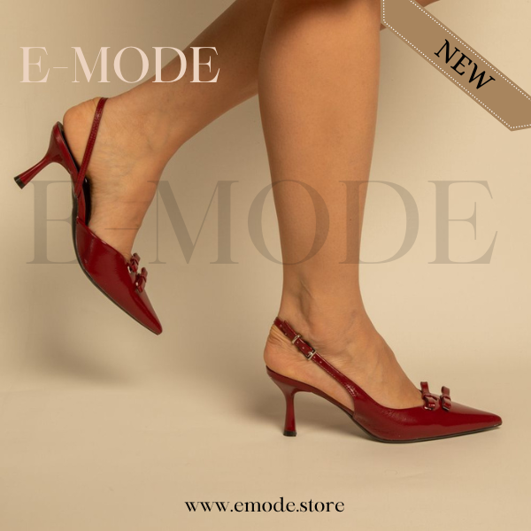 Escarpins slingback Rouge REF / 0870