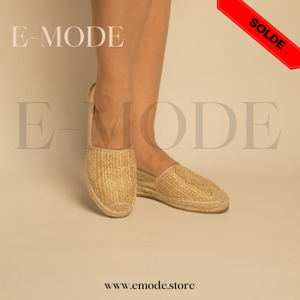 Espadrilles Chic Beige Doré / REF 0871