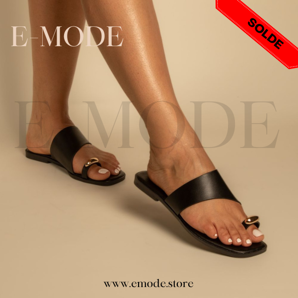 Mules Noir / REF-0888