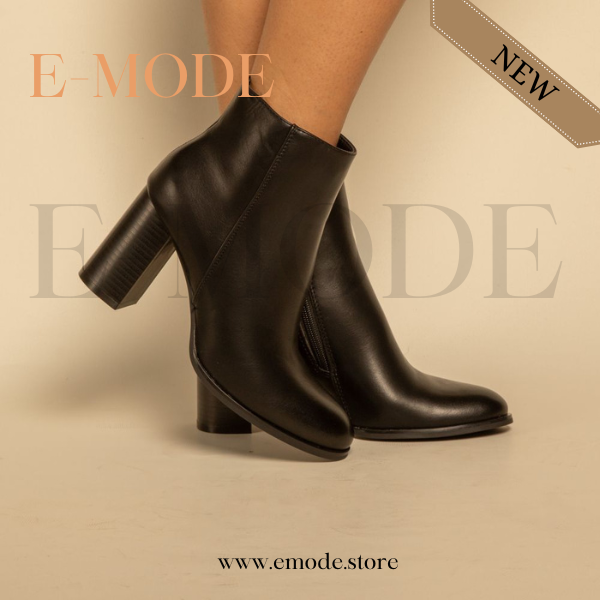 Bottines a Talons Noir REF-0891