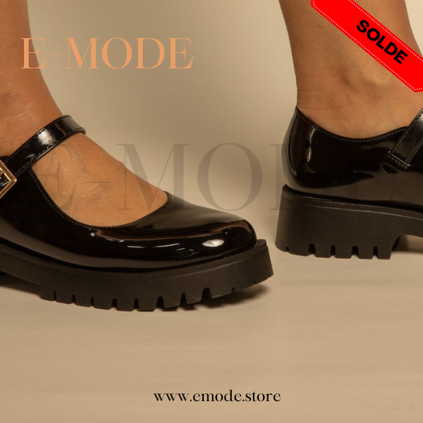 Chaussure Collection MARY JANE Noir REF-0898