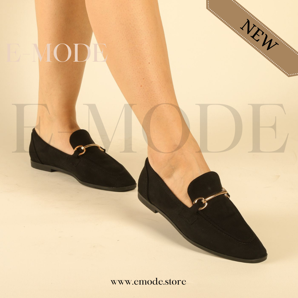 Mocassins Noir REF-0925