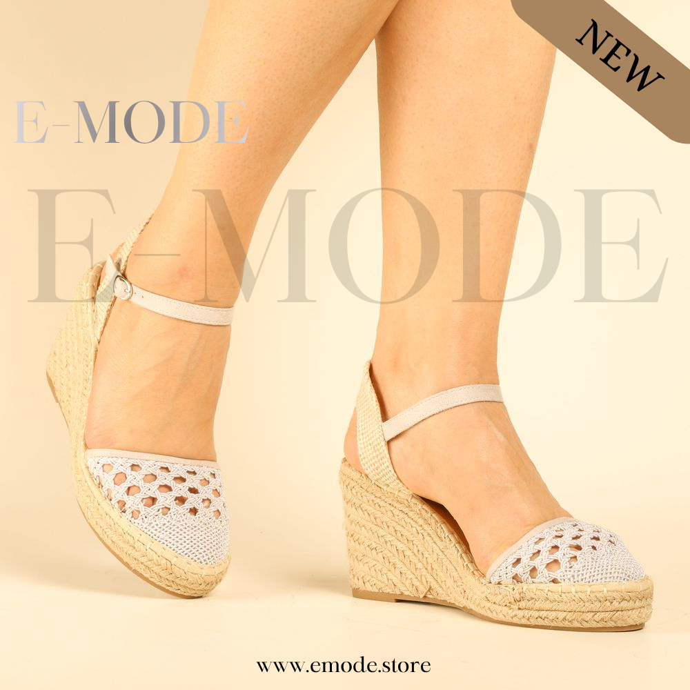 Sandales semelles Blache/ Gris - REF-0976