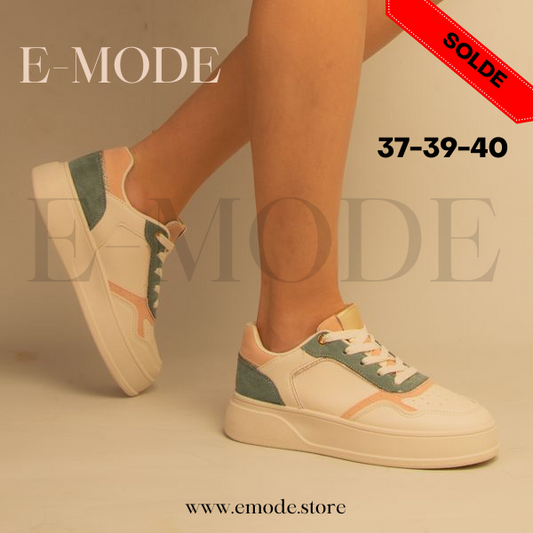 Baskets Multi-couleurs - Ref-0528