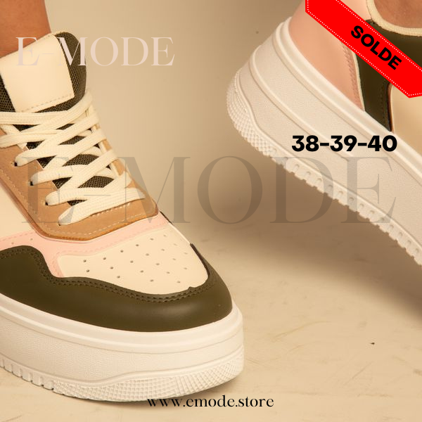 Baskets Multi Couleurs Ref-0537