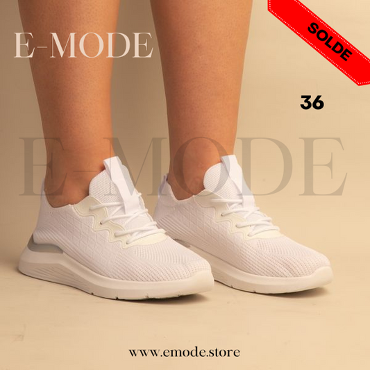 Baskets Blanches - Ref-0548
