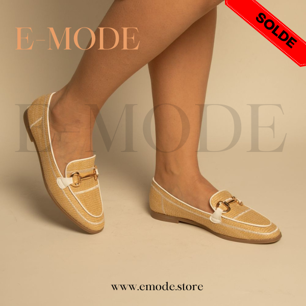 Mocassin Blanc - REF-0823