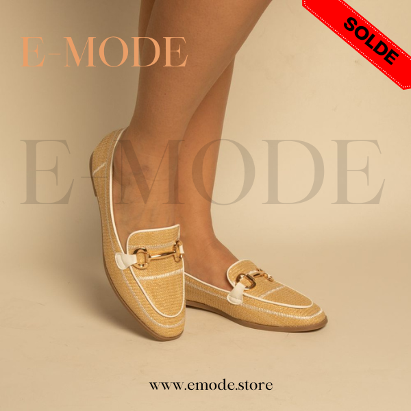 Mocassin Blanc - REF-0823