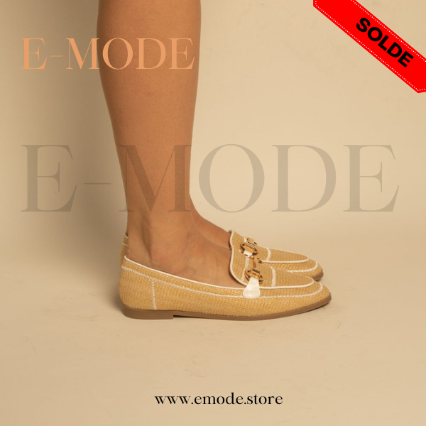 Mocassin Blanc - REF-0823