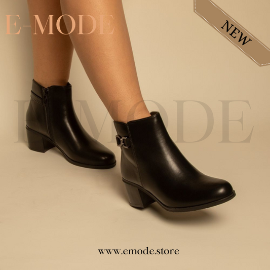 Bottines - Noir - REF-0830