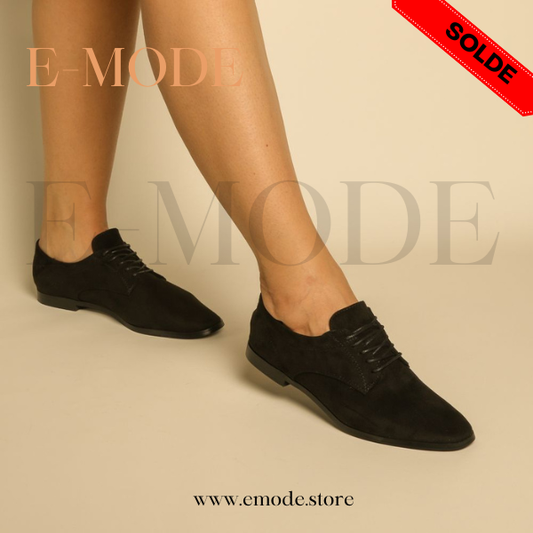 Derbi - Daim - Noir REF-0839