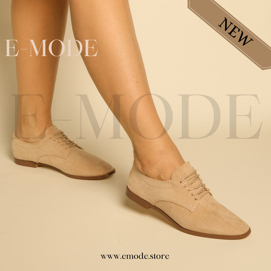 Derbies en Daim - Beige REF-0840