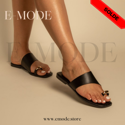 Mules Noir / REF-0888