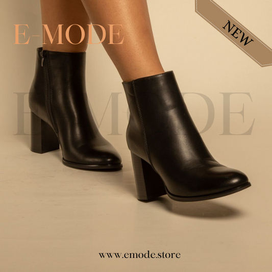 Bottines a Talons Noir REF-0891