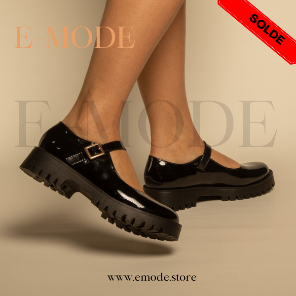 Chaussure Collection MARY JANE Noir REF-0898