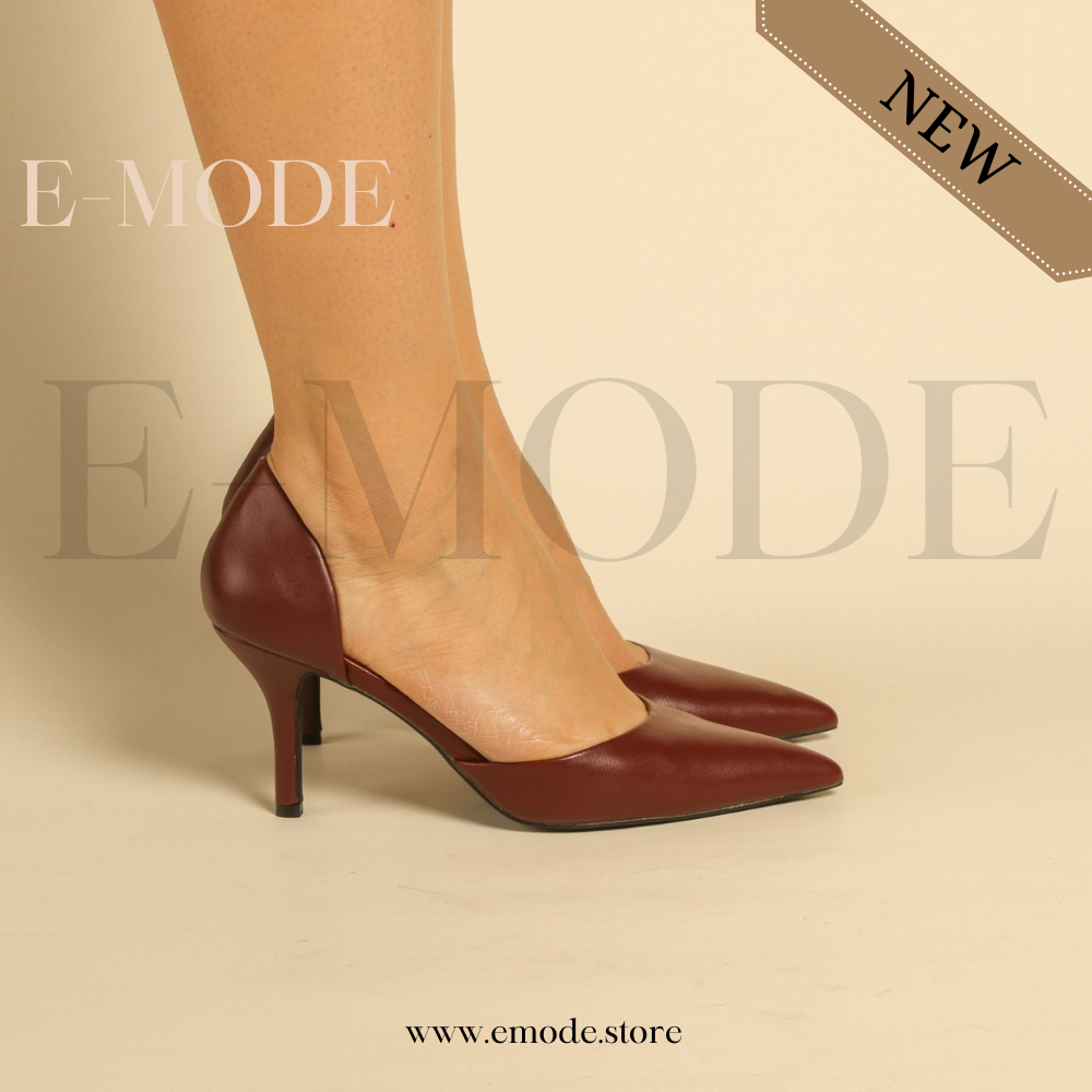 Escarpins Grenat REF-0922