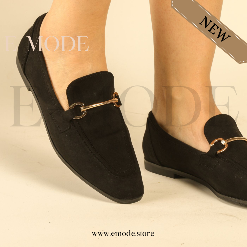Mocassins Noir REF-0925