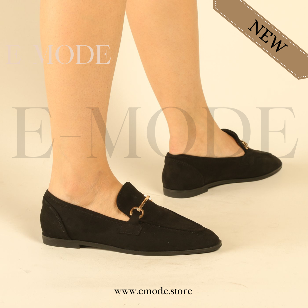 Mocassins Noir REF-0925