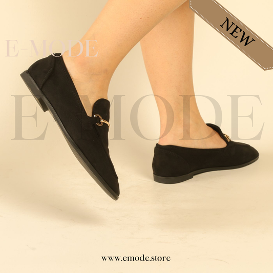 Mocassins Noir REF-0925