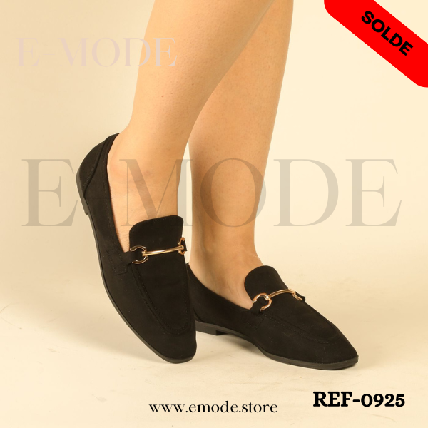 Mocassins Noir REF-0925