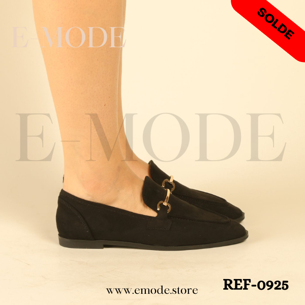 Mocassins Noir REF-0925