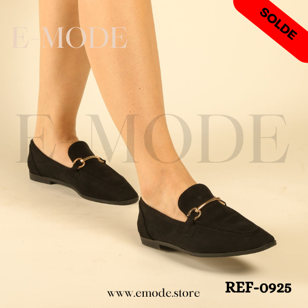 Mocassins Noir REF-0925