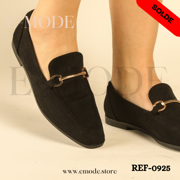 Mocassins Noir REF-0925