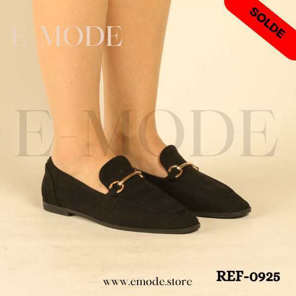 Mocassins Noir REF-0925
