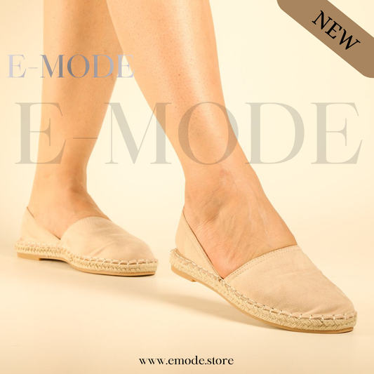 Espadrille semelles Raphia - Beige - REF-0960