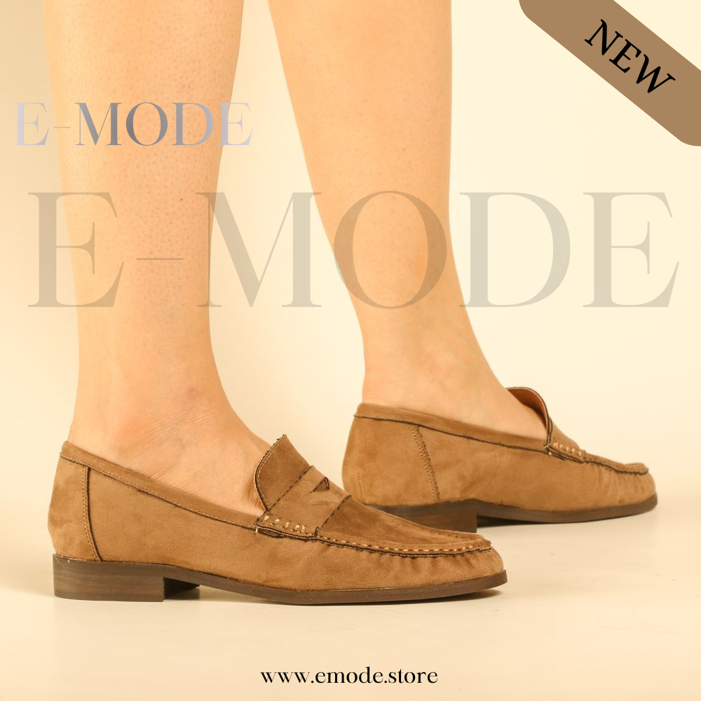 Mocassin Couleur Taupe - REF-0965