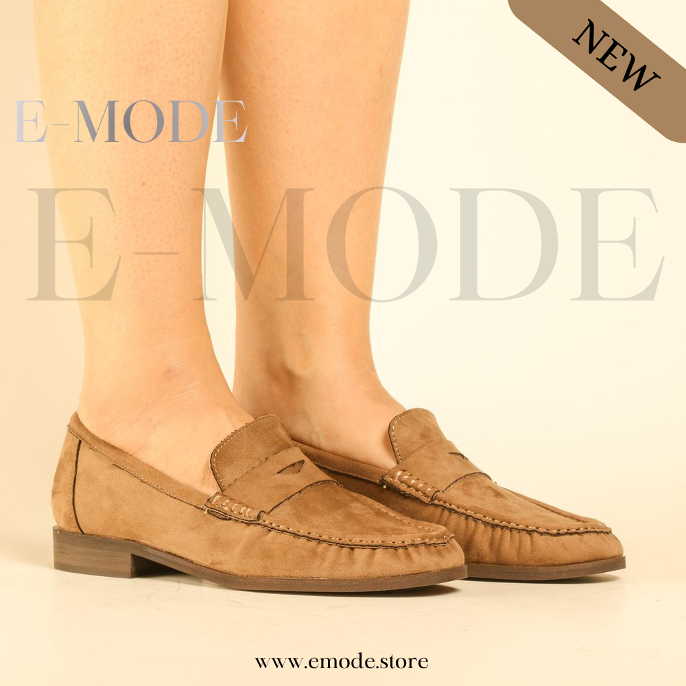 Mocassin Couleur Taupe - REF-0965