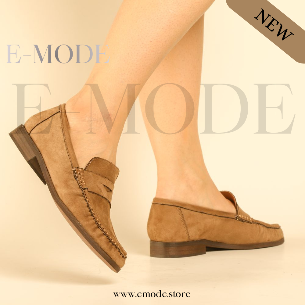 Mocassin Couleur Taupe - REF-0965